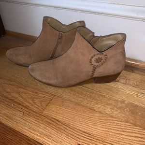 Suede Jack Rogers boots